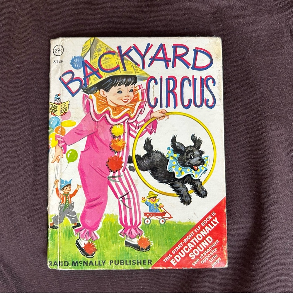 Backyard Circus Educational Book